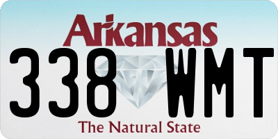 AR license plate 338WMT