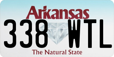 AR license plate 338WTL