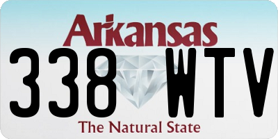 AR license plate 338WTV