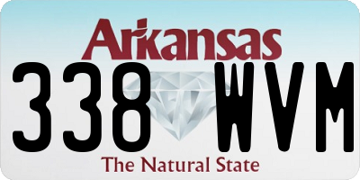 AR license plate 338WVM
