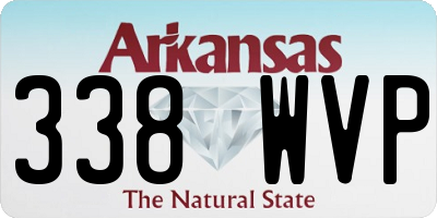 AR license plate 338WVP