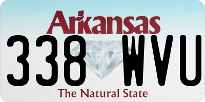 AR license plate 338WVU