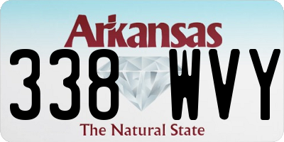 AR license plate 338WVY