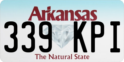 AR license plate 339KPI