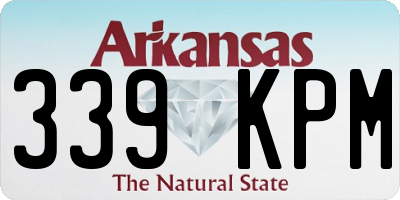 AR license plate 339KPM