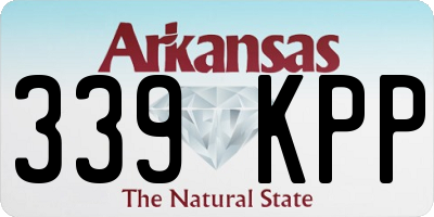 AR license plate 339KPP