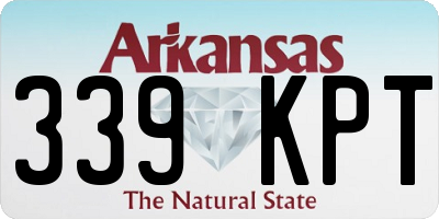 AR license plate 339KPT