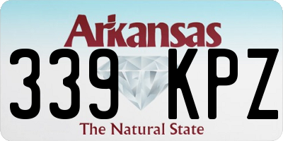 AR license plate 339KPZ