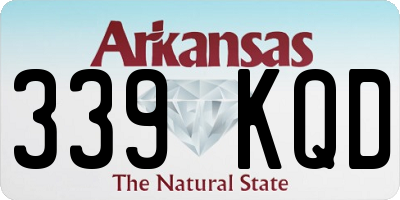 AR license plate 339KQD