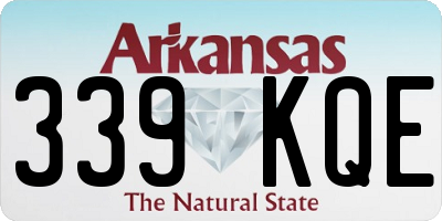 AR license plate 339KQE