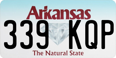 AR license plate 339KQP