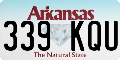 AR license plate 339KQU