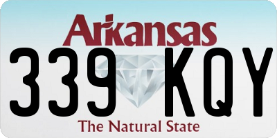 AR license plate 339KQY
