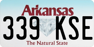 AR license plate 339KSE