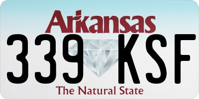 AR license plate 339KSF