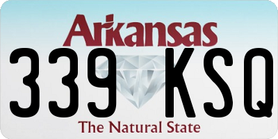 AR license plate 339KSQ