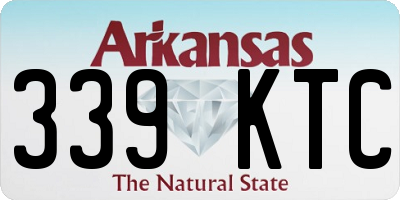 AR license plate 339KTC
