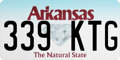 AR license plate 339KTG
