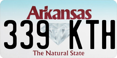 AR license plate 339KTH