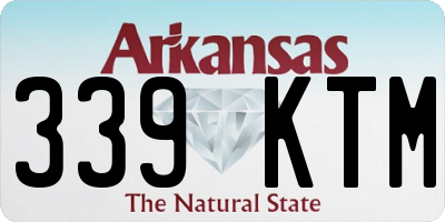 AR license plate 339KTM