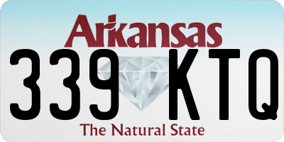 AR license plate 339KTQ