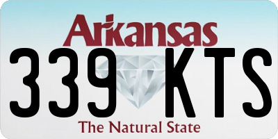 AR license plate 339KTS