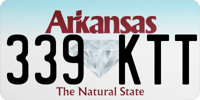 AR license plate 339KTT