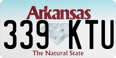 AR license plate 339KTU