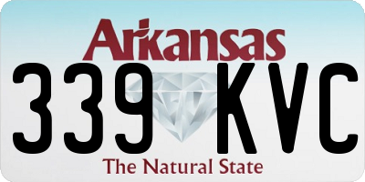 AR license plate 339KVC