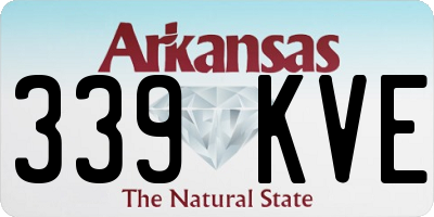 AR license plate 339KVE