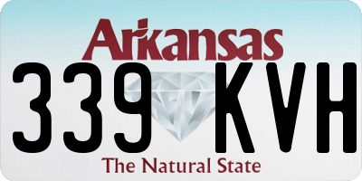 AR license plate 339KVH