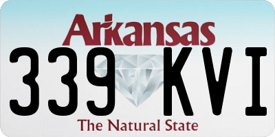 AR license plate 339KVI
