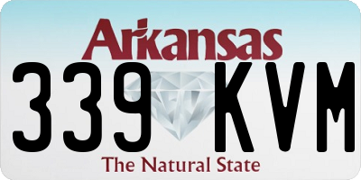 AR license plate 339KVM