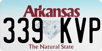 AR license plate 339KVP