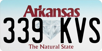 AR license plate 339KVS