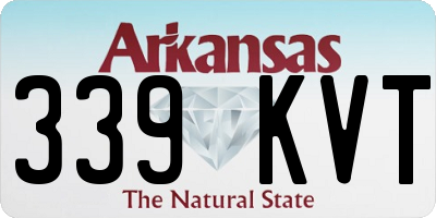 AR license plate 339KVT