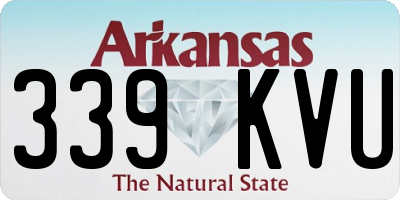 AR license plate 339KVU