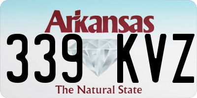 AR license plate 339KVZ