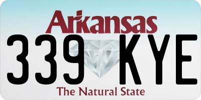 AR license plate 339KYE