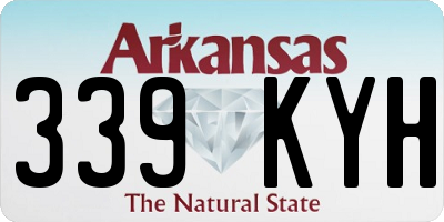 AR license plate 339KYH