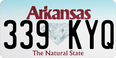 AR license plate 339KYQ