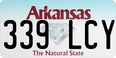 AR license plate 339LCY