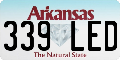 AR license plate 339LED