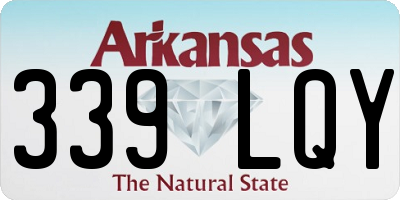 AR license plate 339LQY