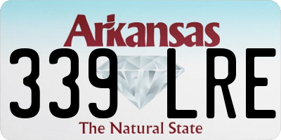 AR license plate 339LRE