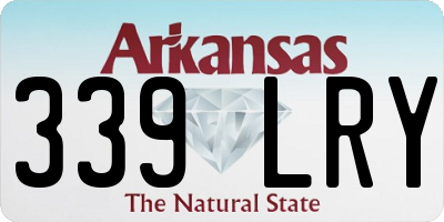 AR license plate 339LRY