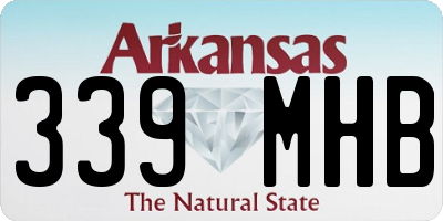 AR license plate 339MHB