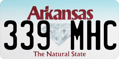 AR license plate 339MHC