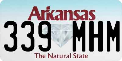 AR license plate 339MHM