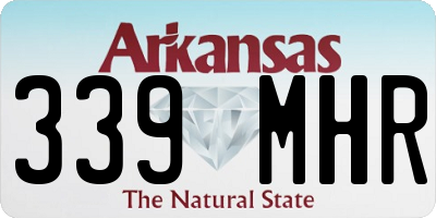 AR license plate 339MHR